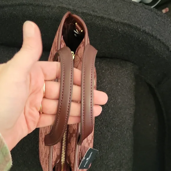 Kate Spade Pink Floral Tote Bag And Crossbody - Picture 3 of 6